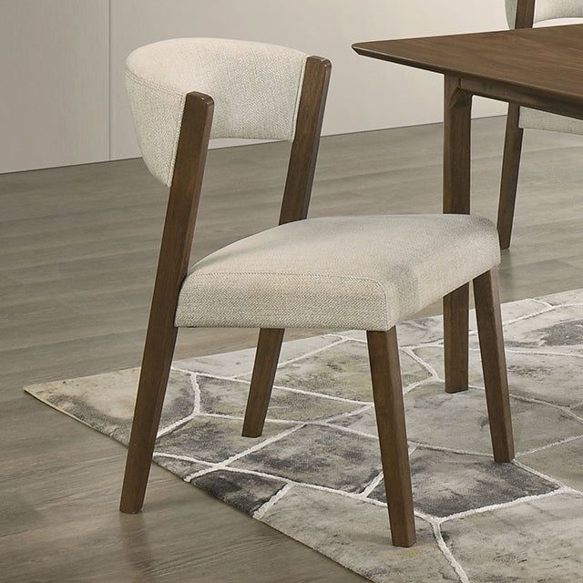 Raissa Side Chair (Set of 2) - Walnut