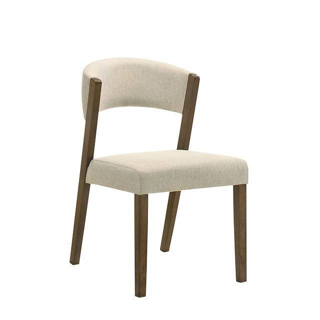 Raissa Side Chair (Set of 2) - Walnut