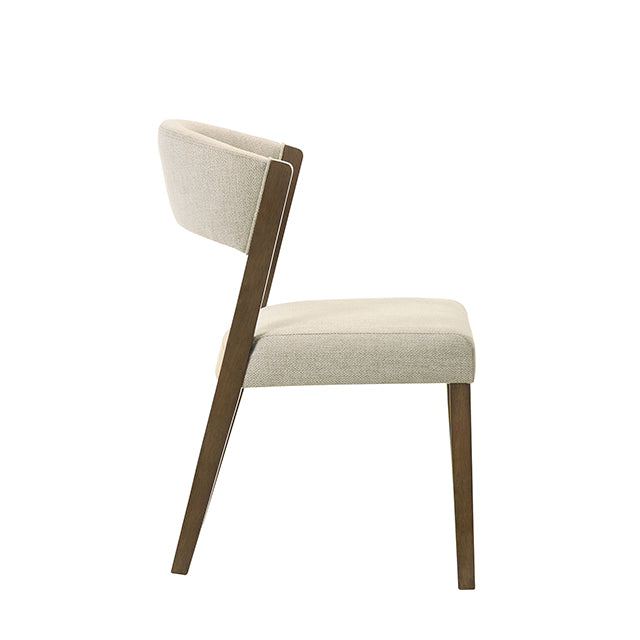 Raissa Side Chair (Set of 2) - Walnut
