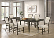 Doconde 7 Pc. Dining Table Set - Espresso