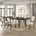 Doconde 7 Pc. Dining Table Set - Espresso