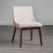 Viken Side Chair (Set of 2) - Walnut/Beige
