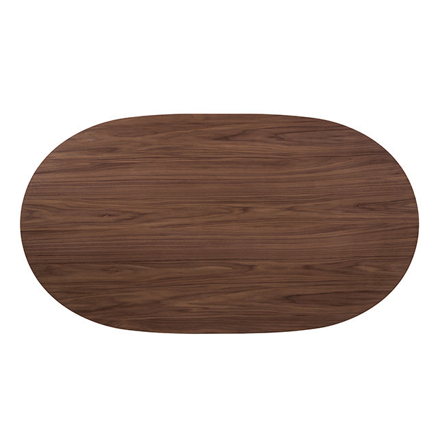 Uzwil 5 Pc Dining Table Set - Walnut