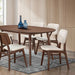 Uzwil 5 Pc Dining Table Set - Walnut