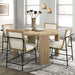 Edenbridge Dining Table - Oak - Dining Table (FM3220AK-RT-TABLE)