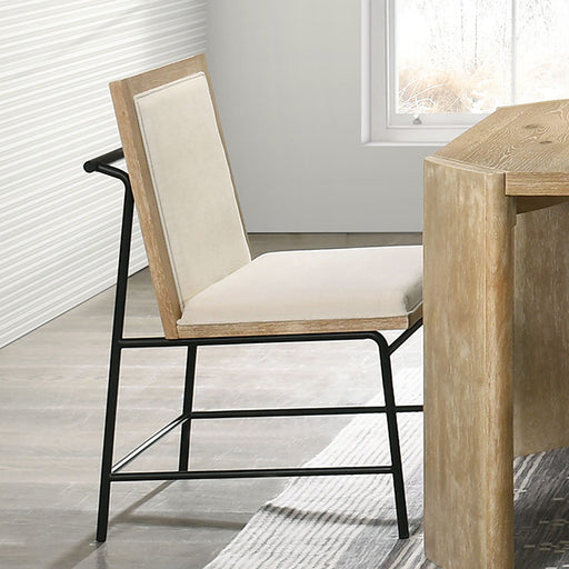 Edenbridge Side Chair - Oak/Beige