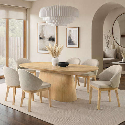 Tottenham Oval Dining Table - Oak