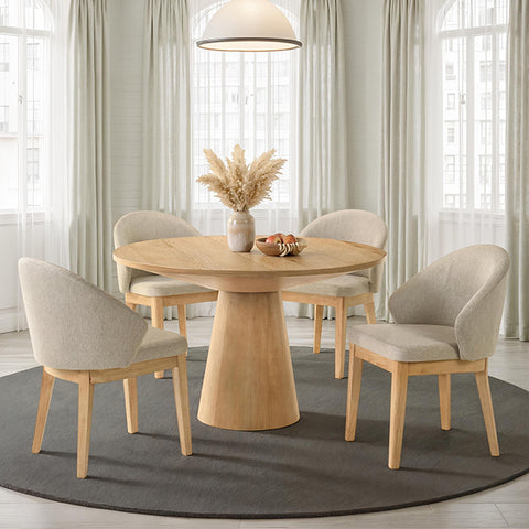 Tottenham 48" Round Table - Oak