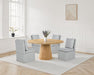Tottenham 59" Round Table - Oak