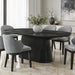 Tottenham 5 Pc Dining Table Set - Black / 5 Pc. Dining Table Set