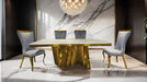 Basilicata Gold Chair (Set of 2)