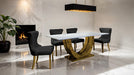 Portanova Gold Chair (Set of 2)