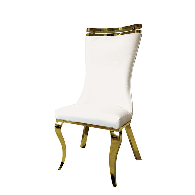 Palazzo Chair, Gold/Black (Set of 2)