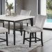 Sabro Square Counter Ht. Table - Black/White