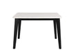 Sabro Square Counter Ht. Table - Black/White