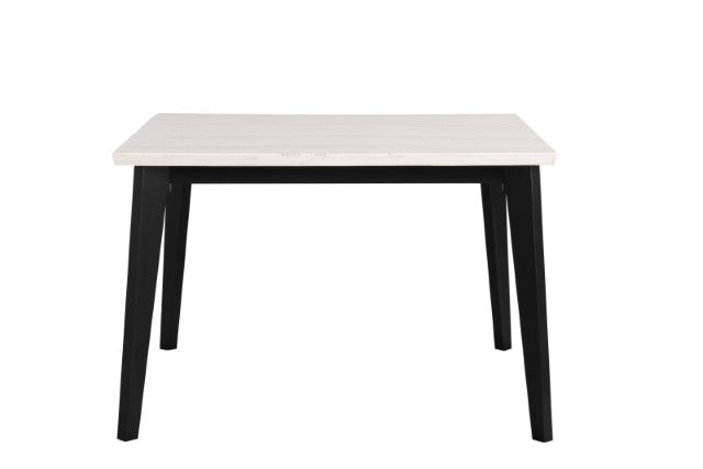 Sabro 5 Pc Counter Ht Table Set - Black/White