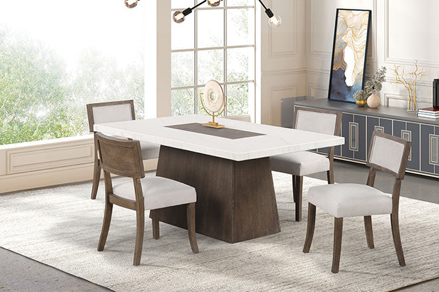Grasten Dining Table - Dark Walnut