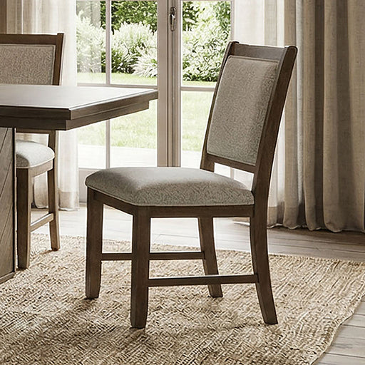 Casoria Side Chair (Set of 2) - Dark Walnut