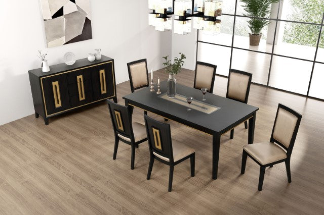 Kenyada Dining Table - Espresso