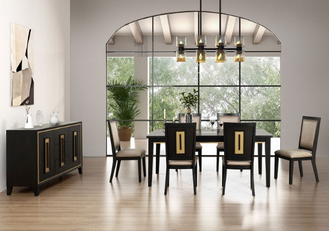 Kenyada Dining Table - Espresso