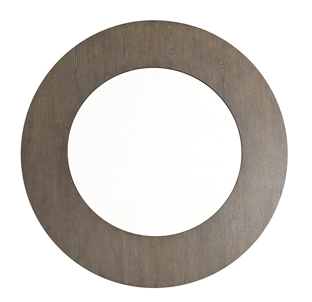 Vellara Round Dining Table - Dark Walnut