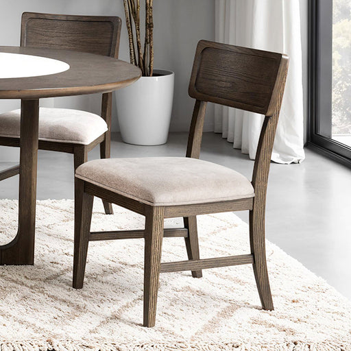 Vellara Side Chair (Set of 2) - Dark Walnut
