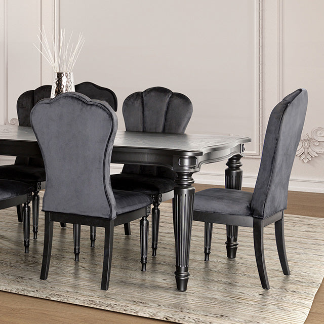 Melodi Parc Dining Table - Black