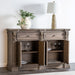 Seven Oaks Side Board - Weathered Oak