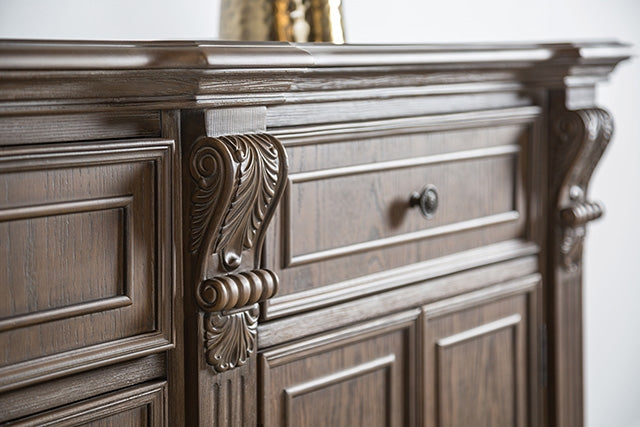 Seven Oaks Side Board - Weathered Oak