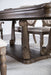 Seven Oaks 9 Pc Dining Table Set - Weathered Oak