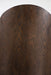 Morden Side Chair (Set of 2) - Dark Walnut/Off-White