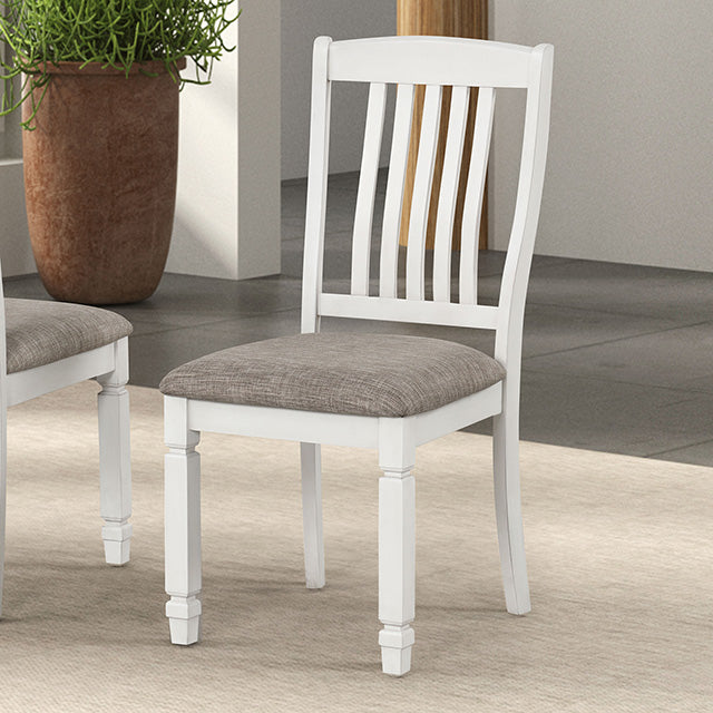 Pendola Side Chair (Set of 2) - Rustic White