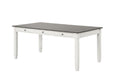 Pendola 7 Pc Dining Table Set - Rustic White