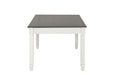 Pendola 7 Pc Dining Table Set - Rustic White