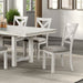 Ferrone Dining Table - Rustic White Oak