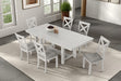 Ferrone Dining Table - Rustic White Oak