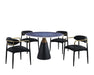 Hobro 5 Pc. Dining Table Set - Black