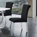 Horley 7 Pc. Dining Table Set - Silver/Black