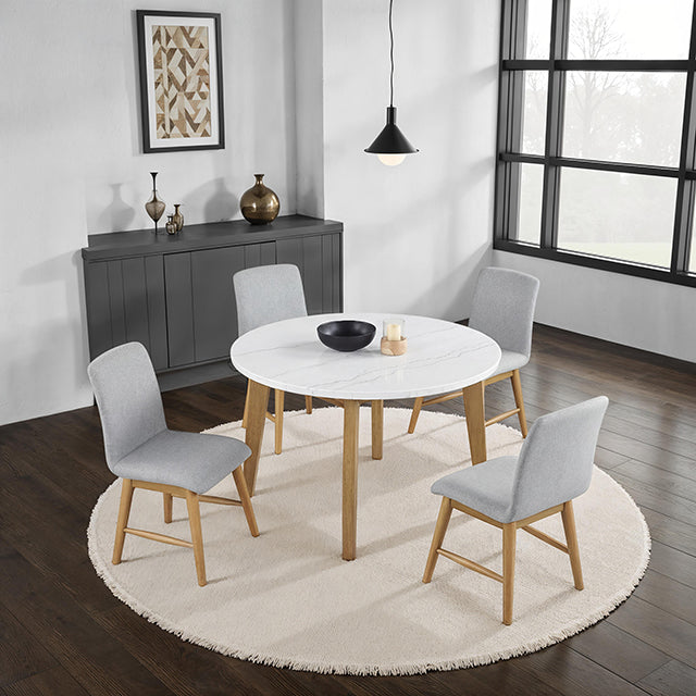 Mandier 5 Pc. Dining Table Set - Natural