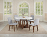 Ostbirk 5 Pc. Dining Table Set - Walnut