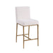 Rilva Counter Ht. Stool (Set of 1) - Matte Gold