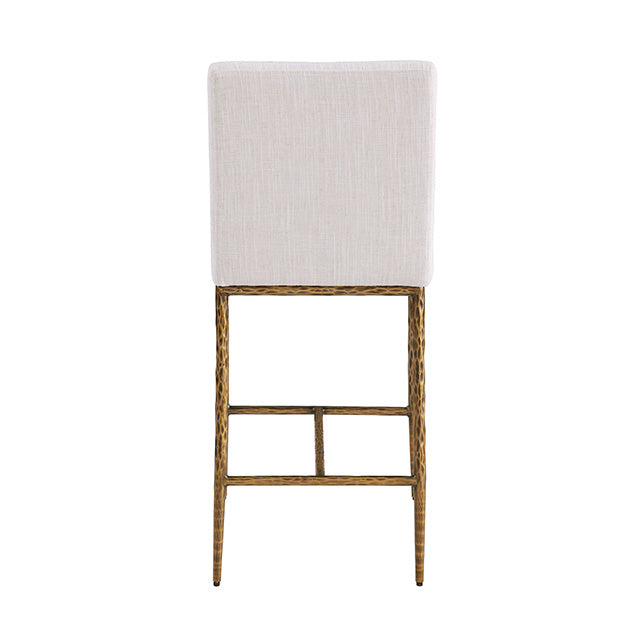 Rilva Counter Ht. Stool (Set of 1) - Matte Gold