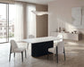 Borden 5 Pc. Dining Table Set - Black/White
