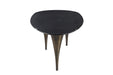 Dublin Oval Dining Table - Obsidian Black