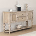 Chesapeake Server - Light White Wash