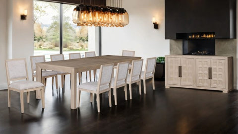 Juego de comedor Hatton Cross de 9 piezas