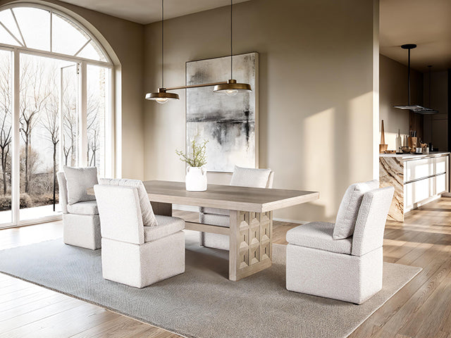 Hatton Cross 5 Pc. Dining Table Set - Tawny