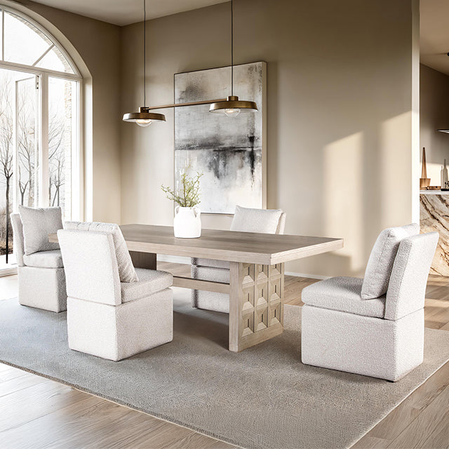 Hatton Cross 5 Pc. Dining Table Set - Tawny