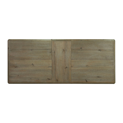 Solenne Arc Ext-Rect Dining Table - Knotty Grained Oak