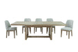 Solenne Arc 7 Pc. Dining Set - Knotty Grained Oak